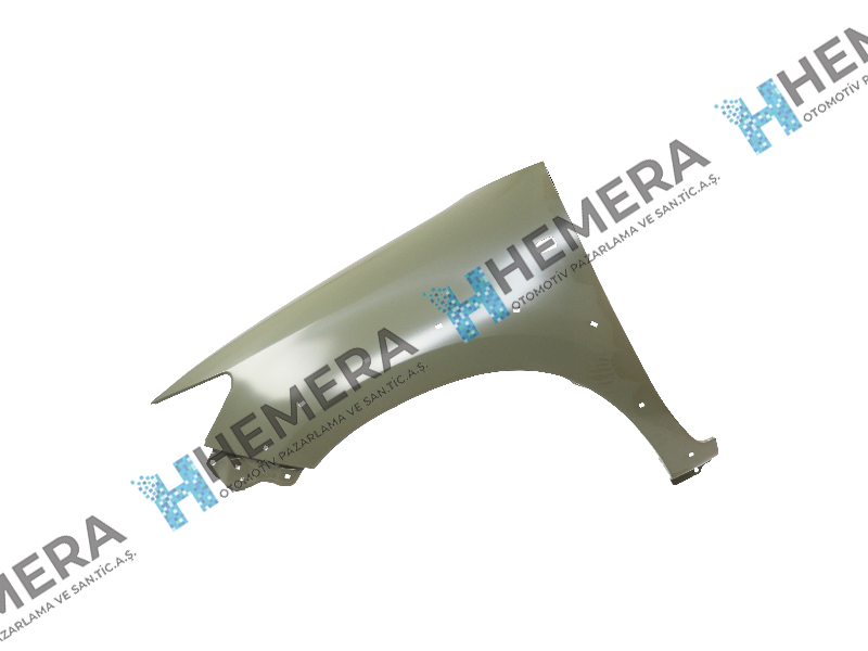 SIMYI SYTA011G-001CL Çamurluk Ön Sol Sac Sinyal Ve Dodik Delikli Toyota Hilux 2012-2014