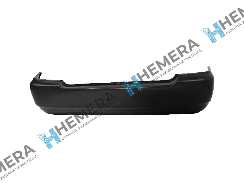 HMR-TYB136NA Tampon Arka Siyah Sensorsuz Toyota Corolla 2004--