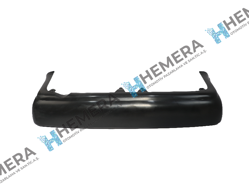 FPI TYB012NA Tampon Arka Siyah Sensörsüz Toyota Corolla 1993-1998