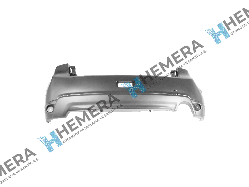 FPI MBB084NA Tampon Arka Siyah Sensörsüz Mitsubishi Asx 2013-2016