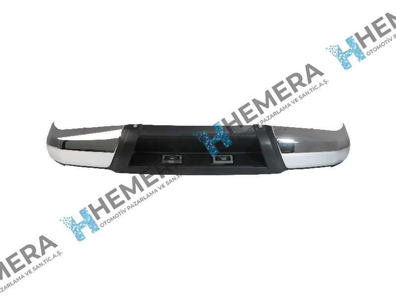 FPI NSIB228NB Tampon Arka Komple Krom Nissan Navara 2016-2019