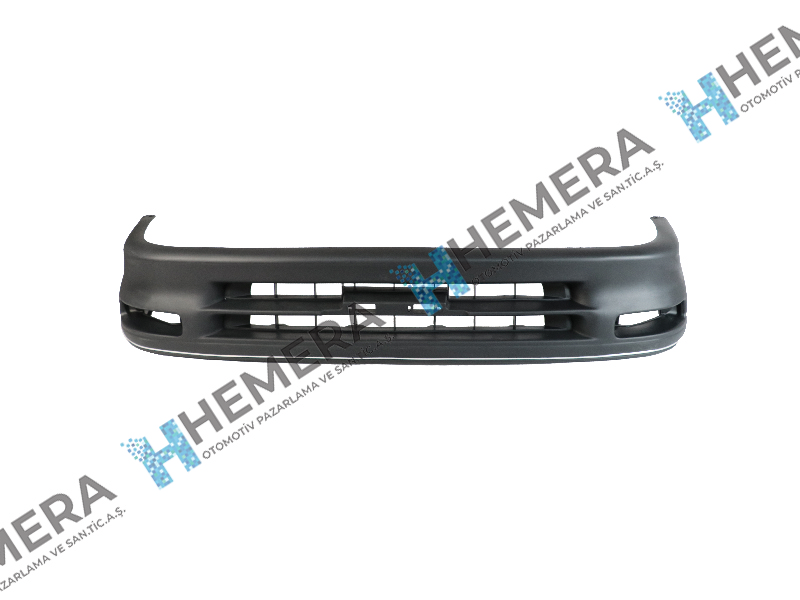 FPI TYB093NA Tampon Ön Sissiz Sinyal Delikli Siyah Toyota Ae92 1988-1992