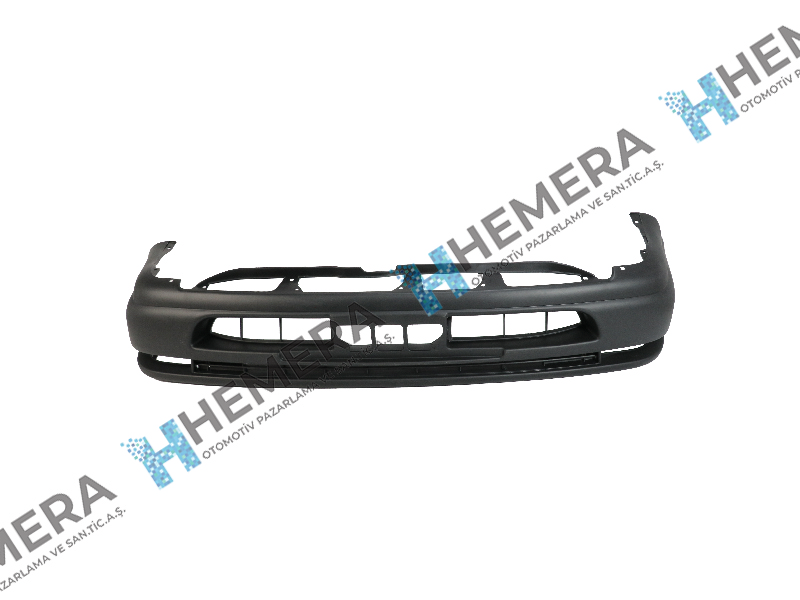 HMR-TYB009NA Tampon On Sisli Siyah Sensorsuz Toyota Corolla 1993-1998