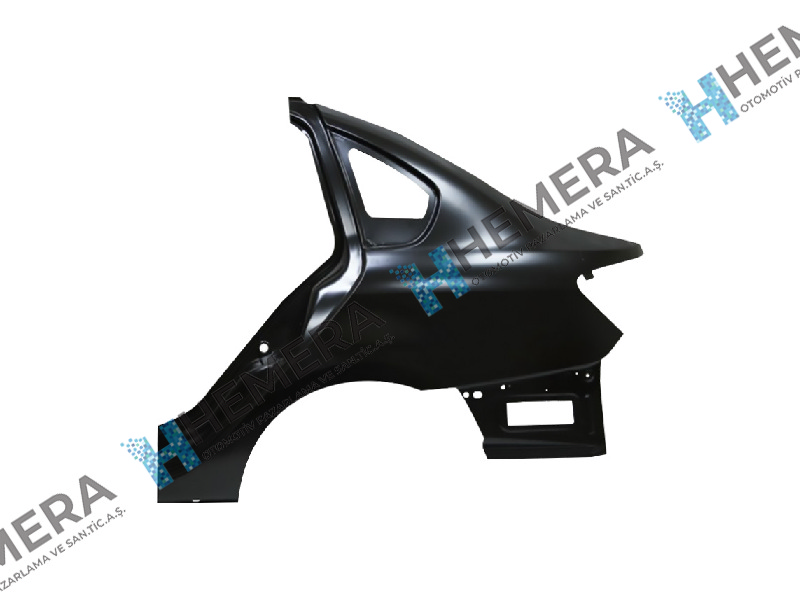 GORDON FN0139BL Çamurluk Arka Sol Sac Renault Symbol 2009>