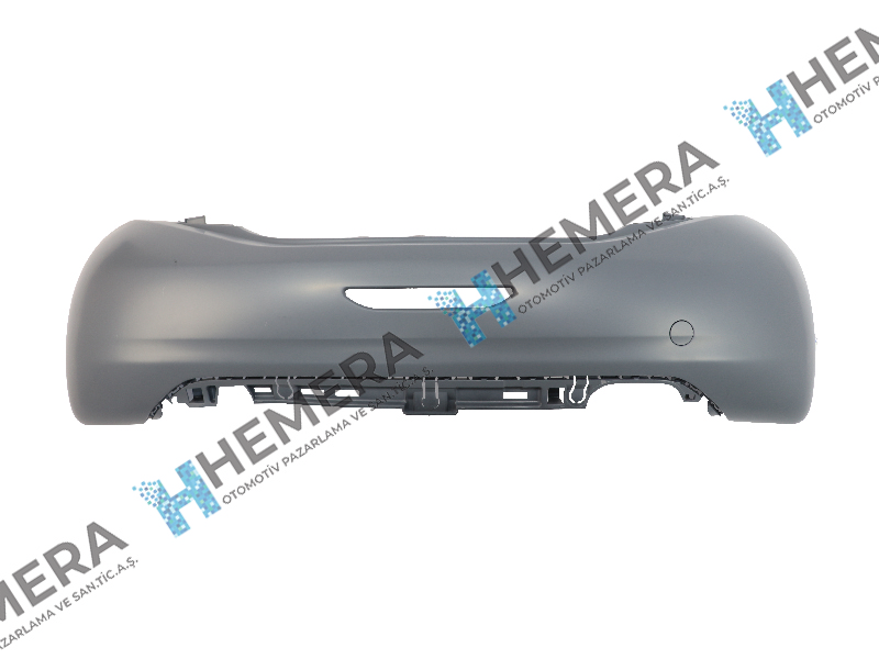 ORJINAL 1607254580 Tampon Arka Astarli Peugeot 208 2012>