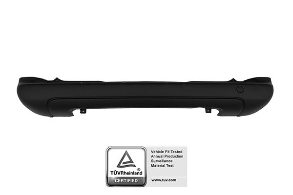 POLIPLAST 100.10239 Tampon Arka Orta Siyah Peugeot Berlingo 2015>