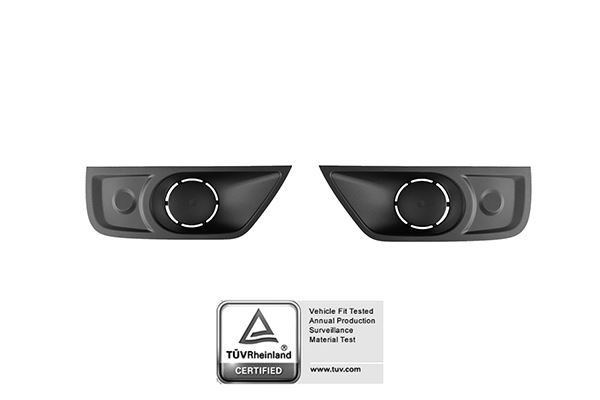 POLIPLAST 100.17838 Sis Far Kapaği Sol Sağ Set Renault Master 2019>