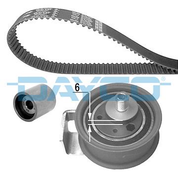 DAYCO KTB404 Triger Seti Golf4-Bora-Octavia-Leon-Cordoba-A3 1.9 Tdi Agr K025559xs