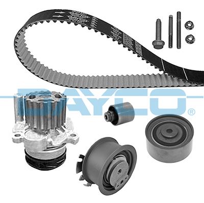 DAYCO KTBWP4410 Devirdaimli Triger Seti Passat-Jetta-Golf5-Octavia-Toledo-A3-A6 2.0 Tdi 04-06 Bkp-Bkd-Bre-Blb-Bmr