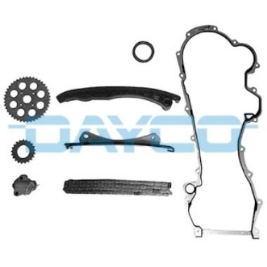 DAYCO KTC1000 Eksantrik Zincir Seti Astra H-Corsa C-D-Combo-C-D-Astra J-Meriva-Albea-Doblo-Egea-Punto-500- 1.3 Jtd -1.3 Cdti E4-E5-E6 Gergi Kiti Contali
