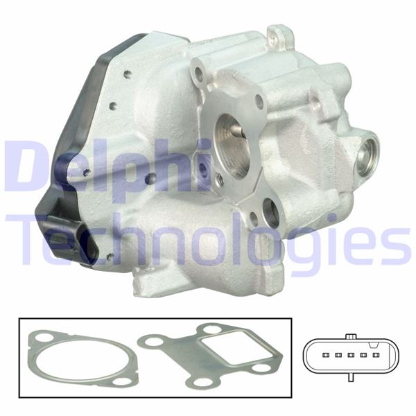 DELPHI EG10538-12B1 Egr Valfi Mercedes Om651 W204 W205 W212 W222 C253 X204 W447 W639 B906 B907 B910