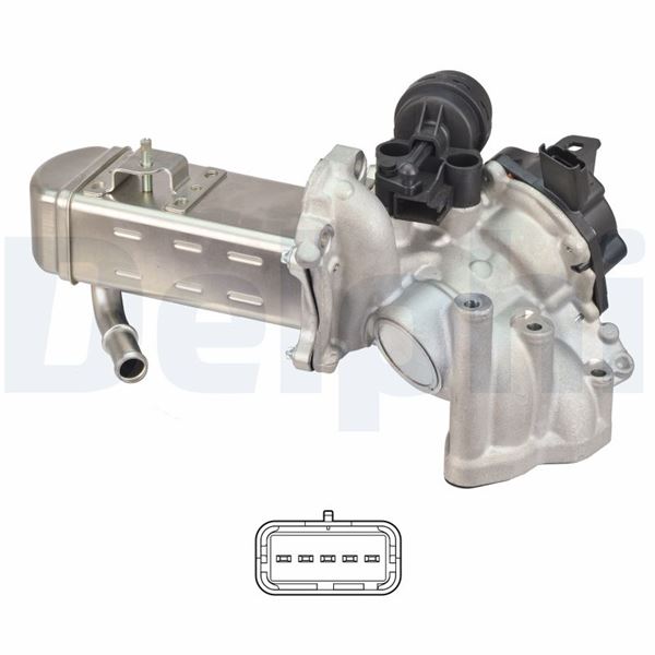 ERA 555353 Egr Valfi Ford Kuga-Mondeo-Galaxy-Smax 07> Peugeot-Citroen C4-C5 07> 2.0 Tdci Oe Versiyon
