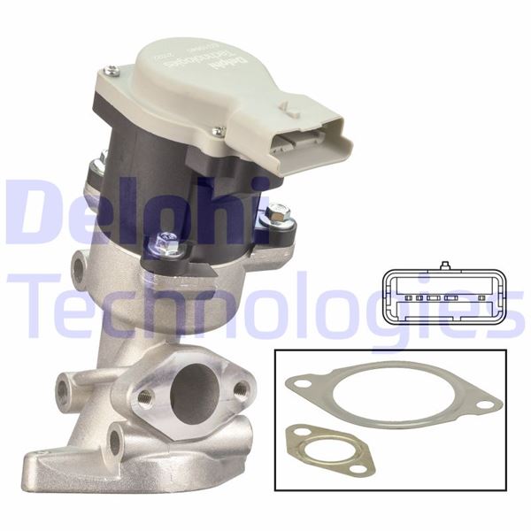 DELPHI EG10640-12B1 Egr Valfi Sol Land Rover 276dt Discovery Iii-Iv L319 Range Rover Sport I L320