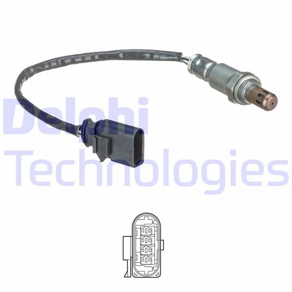 BOS-F00HL00361 Lambda Sensoru 320mm Vw Audi Seat Skoda