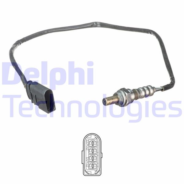 NGK 94885 Oksijen Sensörü Katalitik Konvektor Arkasi Golf5-Jetta-Polo-Cordoba-Ibiza-Fabia