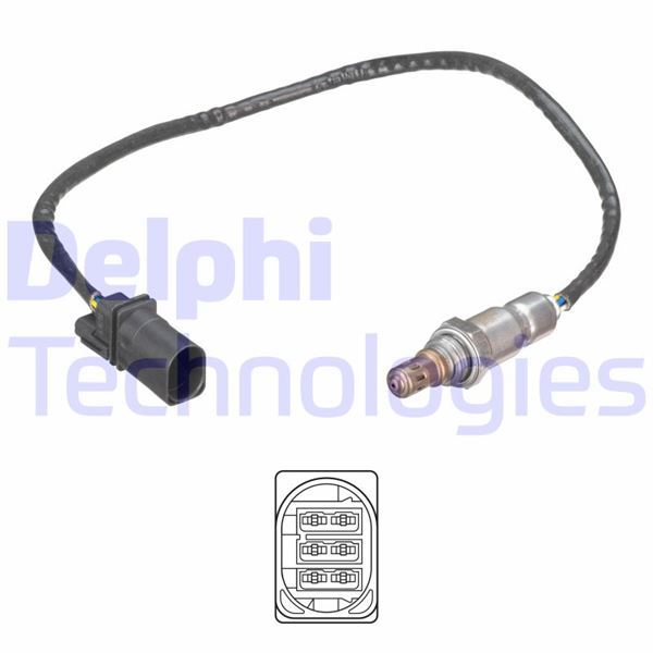 NGK-93525 Oksijen Sensoru-Katalizor Oncesi (Vw Polo 10-14  Seat Ibiza 09-15) Cayb-Cayc