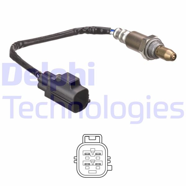 DELPHI ES21290-12B1 Oksijen Sensörü Volvo S90 Ii V40 Ii V60 Ii V90 Xc60 Ii Xc90 Ii 18> D3-D4-D5