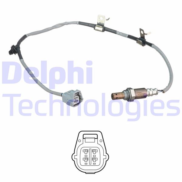 DEN-DOX-0624 Oksijen Lambda Sensoru Mazda 3 6 13-