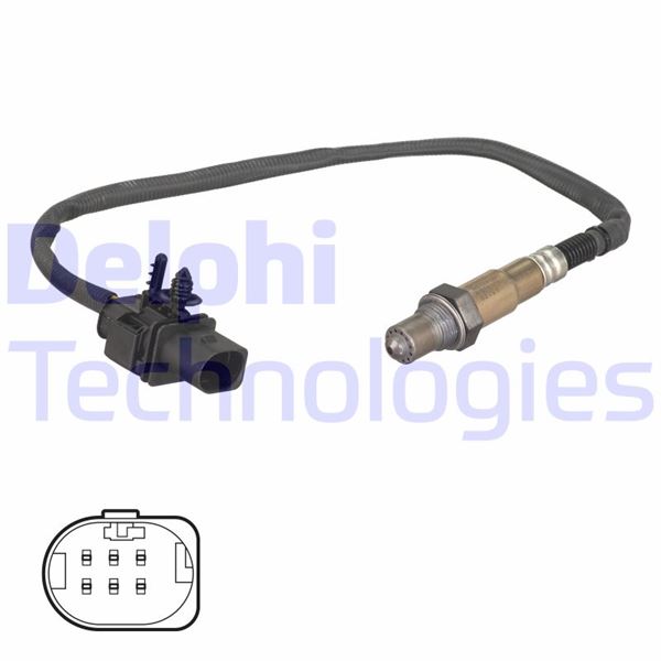 DELPHI ES21327-12B1 Oksijen Sensörü P207 09>13 P208 12>19 P301 12> P308 09>21 P2008 13>19 Partner 08> Berlingo 08> C3 09 >16 C4 09> Ds3 09>15 1.6 Hdi Dv6b Boxer-Jumper 2.2 Hdi