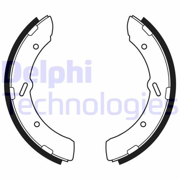 DELPHI LS2185 Fren Pabucu Fuso Mitsubishi -Mitsubishifuso Mitsubishi Canter 6c18-Mitsubishi Canter Fe35.Canter T