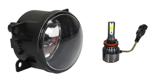 SPK 6222-LED Sis Fari Sağ-Sol Led Xenon Ampüllü Fluence-Mgn Ii-Iii-Kng-Master-Logan-P107-P207-P307-P407-P607 Astra G -Vectra C4-Focus Ii-Iii-Fiesta Vi-C Max-V363-Vitara-Swift-Navara-Duster-Solenza-Sandero