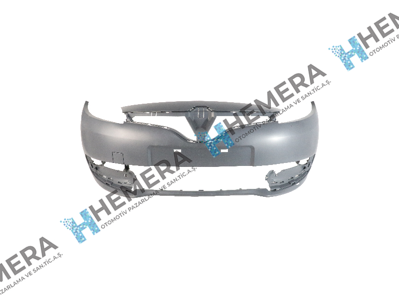 ISAM 1446111 Tampon Ön Gri Sisli Sensörsüz Renault Scenic Iii 2012> 620106340s-620227497r