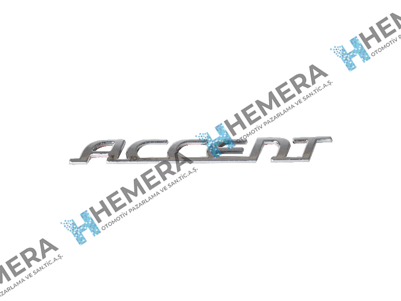 TAIWAN 863111E200 Amblem Hyundai Accent 2008-2011