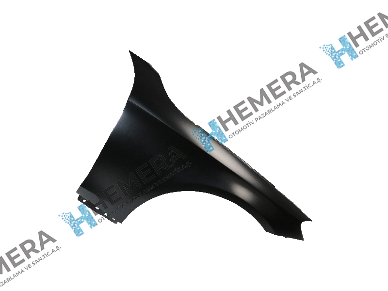 HMR-A517AR-1 Camurluk On Sag Aluminyum Sinyal Deliksiz Mercedes S Serisi- W222 2014--