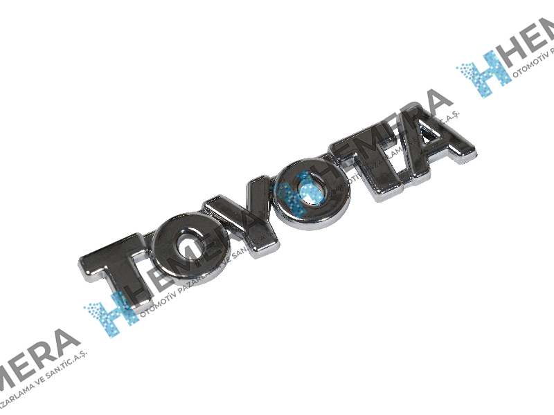 UNI-7544102280 Yazi Toyota Toyota Corolla 2013-