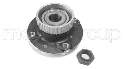 CIFAM 6192729 Arka Teker Poryasi Komple Abs Li Peugeot P206 00> 4 Bijon