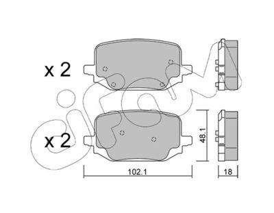 CIFAM 82213310 Fren Balatasi Explorervi-3.0ecoboostplug-İnhybridawd