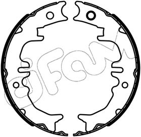 CIFAM 153688 Fren Pabucu Highlanderi Asu4 -Gsu4 -2.7 Asu40 -2.7 Asu40 -3.54wd Gsu45 -Highlander/Klugerii U4 -