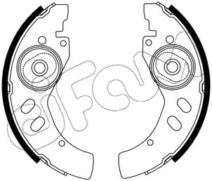 CIFAM 153745 Fren Pabucu Cityii-0.5-Electric-Coupeii-0.5-Electric-Crosslineii-0.5-D-Truckplatform/Chassis-0.5-D-T