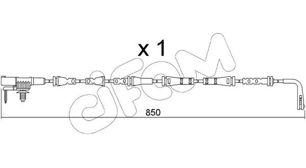 CIFAM SU.352 Balata Fisi Arka Land Rover Discovery Sport L550