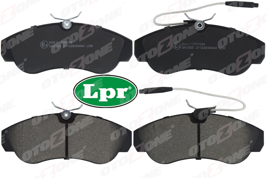 05P494 Fren Balata On Fisli Fiat Ducato (230) 2.0 Jtd 1994-2002 / Ducato (230) 2.5 Tdi 1994-2002 / Ducato (230) 2.8 Tdi 1994-2002 / Citroen Jumper I 2.8 Hdi 1994-2002