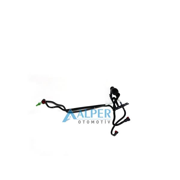 ALPER 249044 Yakit Borusu Elcikli Peugeot P107 05>14 Citroen C1 05>14 1.4 Hdi Ford Fiesta-Fusion 01>08 1.4 Tdci