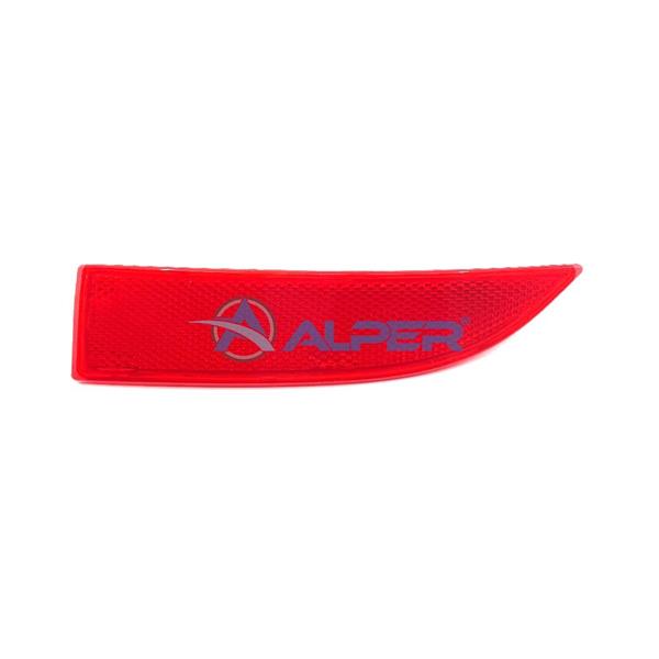 ALPER 572103 Arka Tampon Reflektörü Sol Renault Symbol 13> Dacia Sandero Ii 12> Logan Ii 12>