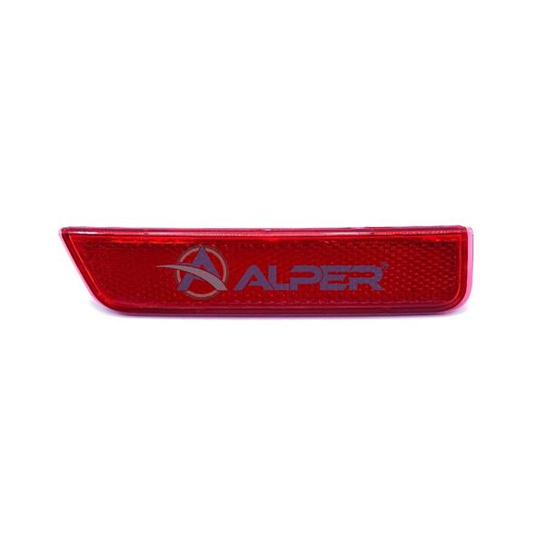 ALPER 573041 Arka Tampon Reflektörü Sol Dacia Duster 10>