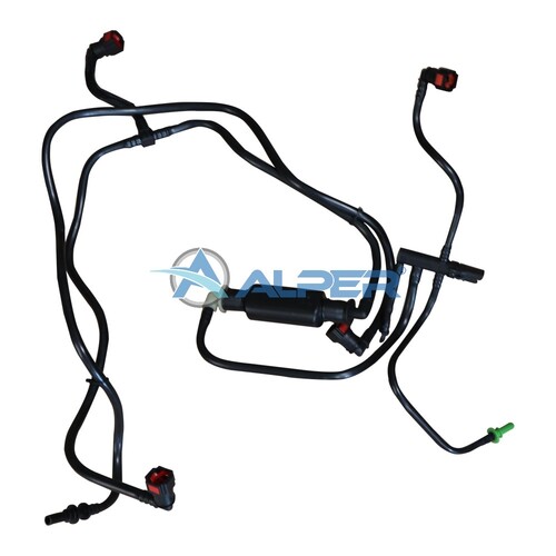 EXQ 18-60-21 Yakit Hortumu Peugeot 206-207-307-308 3008-1007 -5008 Tepee Partnercitroen C2-C3-C3c3picasso C4 C5 - C4 Picassoberlingojumpy Mk3 Araçlara Uyar