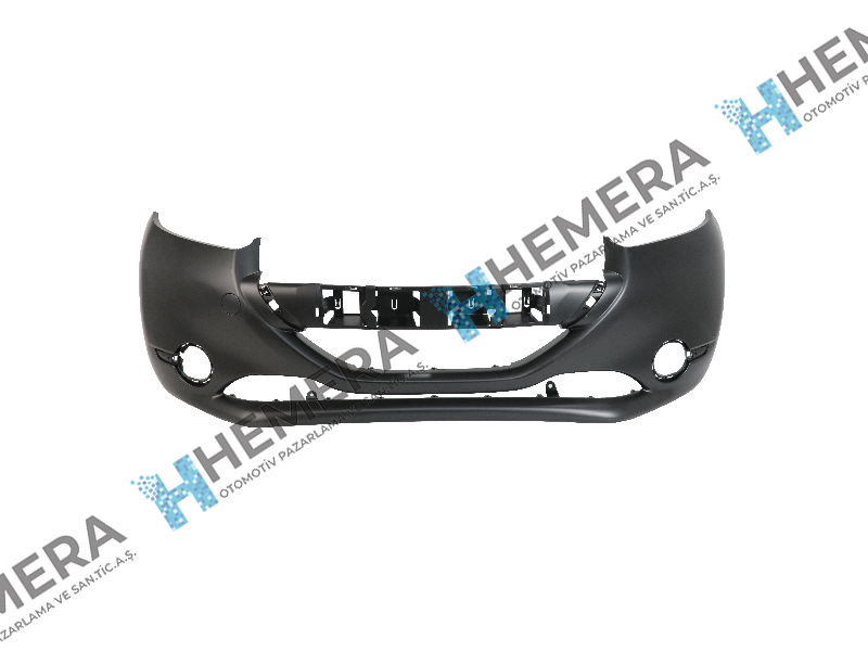 ISAM 1538111 Tampon Ön Sisli Astarli Sensörsüz Çeki Kapakli Peugeot 208 2012-2015