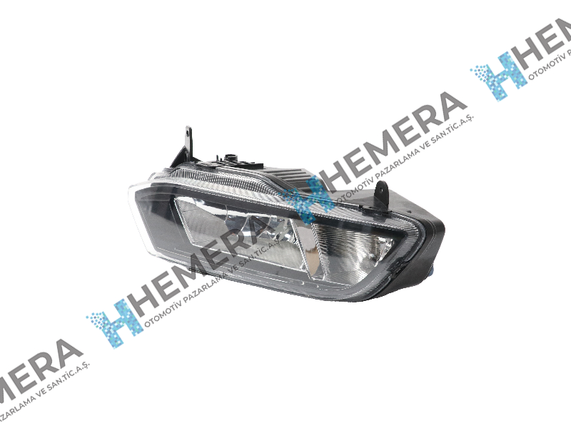 LB20-44009R Sis Fari Sag Tek Duy Volkswagen Polo V (6r1, 6c1) 2014-2018 (P21w Ampul Icin)
