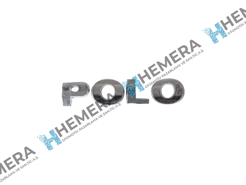 TAIWAN 6C08536872ZZ Amblem Arka Polo Volkswagen Polo 2010>