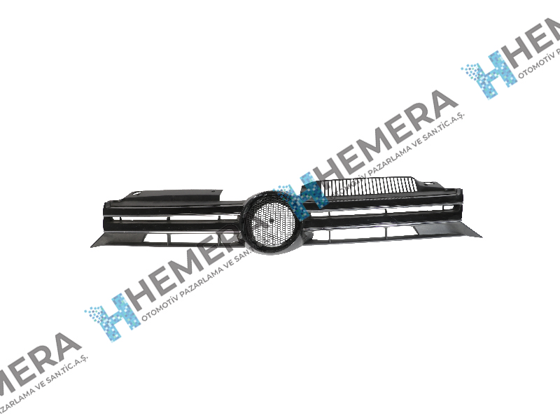 ISAM 0935511 Panjur Ön Siyah Krom Volkswagen Golf 2008-2012
