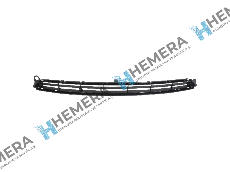 ISAM 1326709 Tampon Izgarasi Orta Ön Üst Citroen C3 2013>