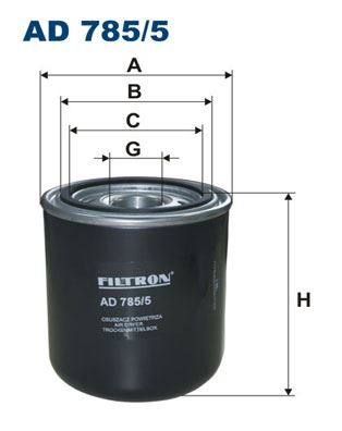 FILTRON AD785.5 Hava İç Eleman Filtre Renault Rvi Kerax-Magnum Ae -Midlum Ii-Premium Landervolvo Fe Ii-Fl Ii Tb1394/5x-0986628255-Al26