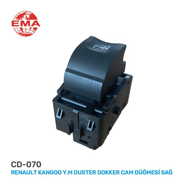 EMA-CD-070 Renault Master 2/Opel/Movano Cam Düğmesi Sağ
