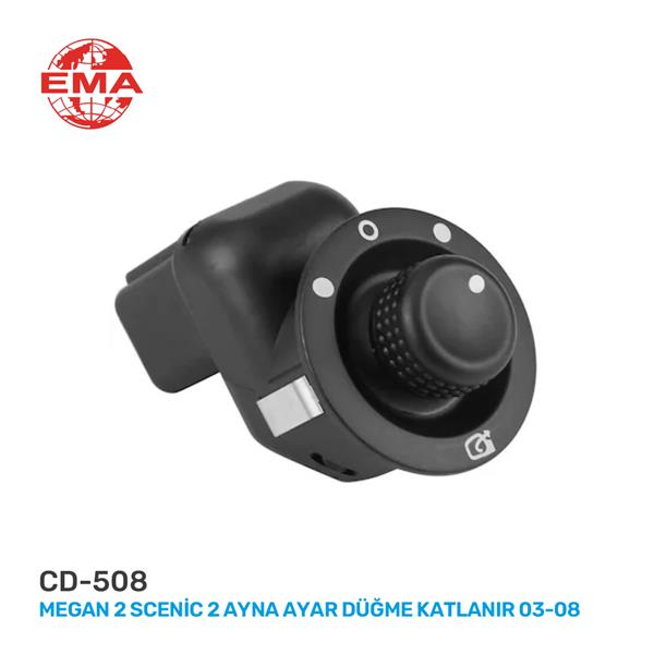 EMA-CD-508 Caddy Çiftli Cam Düğmesi
