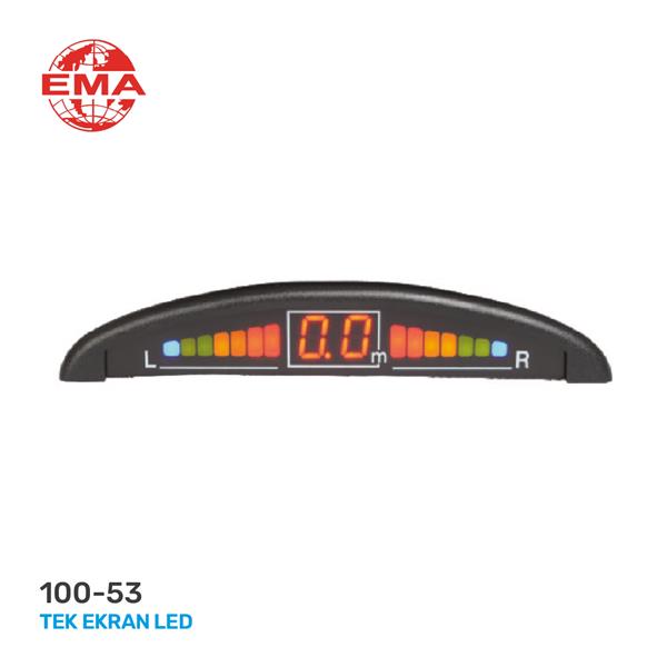 EMA-100-53 4.3 Inch Ayna+Camerali Park Sensörü
