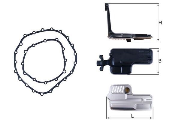 MAHLE HX192D Hidrolik Filtre