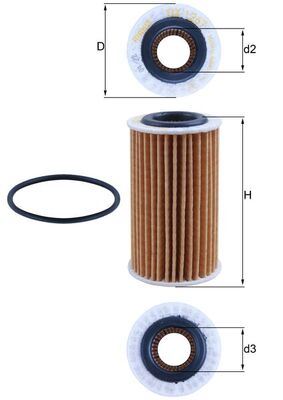 MAHLE OX1267D Yag Filtresi Focus Iv 17> Kuga Iii 18> Connect 15> 2008-208-3008 Ii-301-308 Ii-5008 Ii-508-Expert Partner-Berlingo-C3 Iii-C4 Cactus Picasso-C-Elysee-Jumpy 1.5bluehdi Otomatik